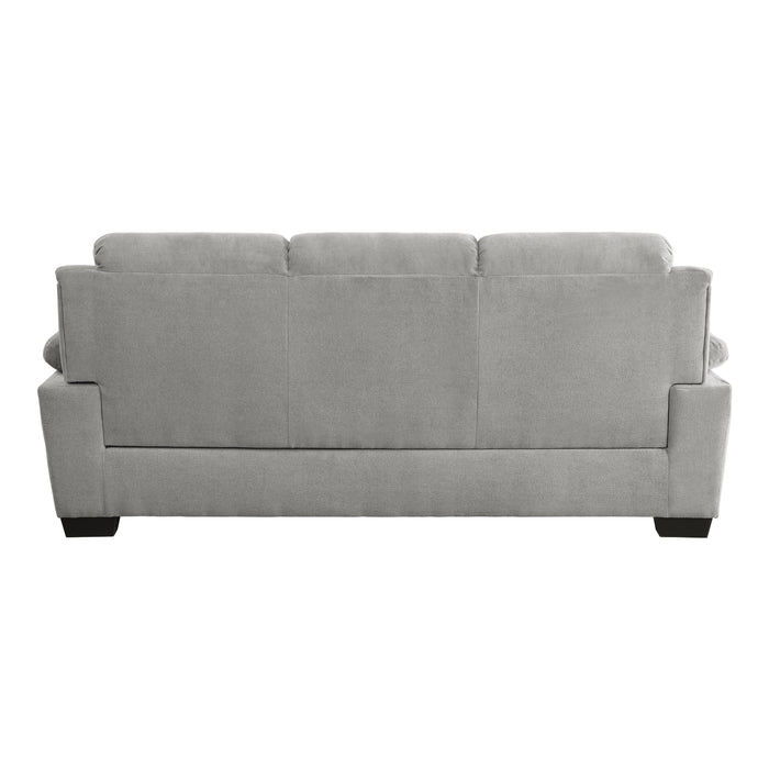 Holleman 2pc Set: Sofa, Love in Gray - 9333GY*2