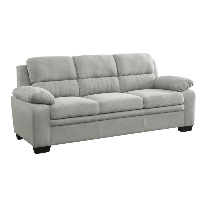 Holleman 2pc Set: Sofa, Love in Gray - 9333GY*2