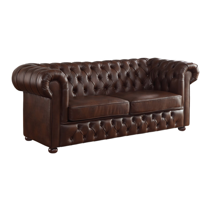 Tiverton Sofa in Brown - 9335BRW-3