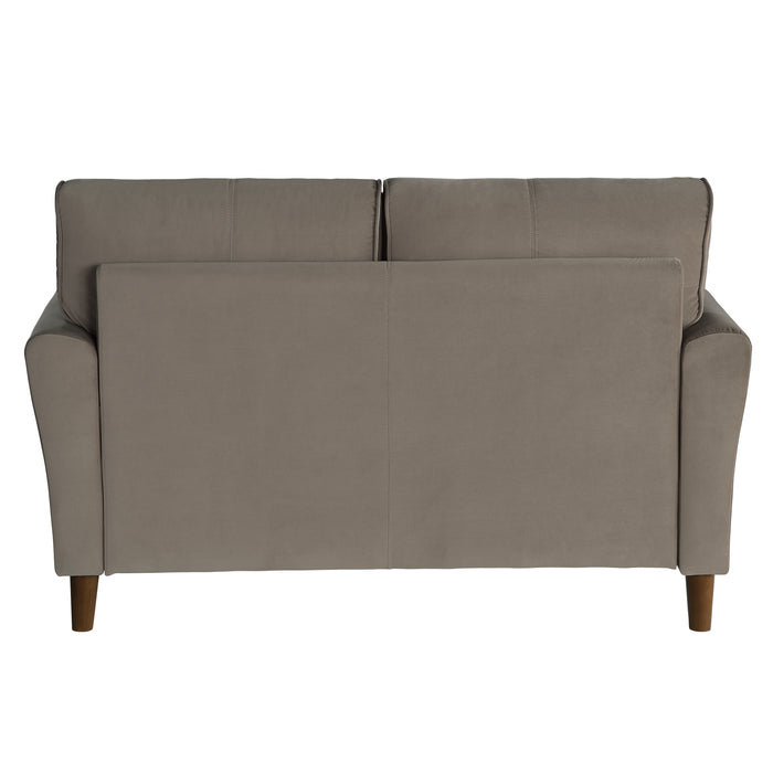 Dunleith Loveseat in Brown - 9348BRW-2