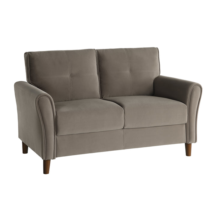 Dunleith Loveseat in Brown - 9348BRW-2