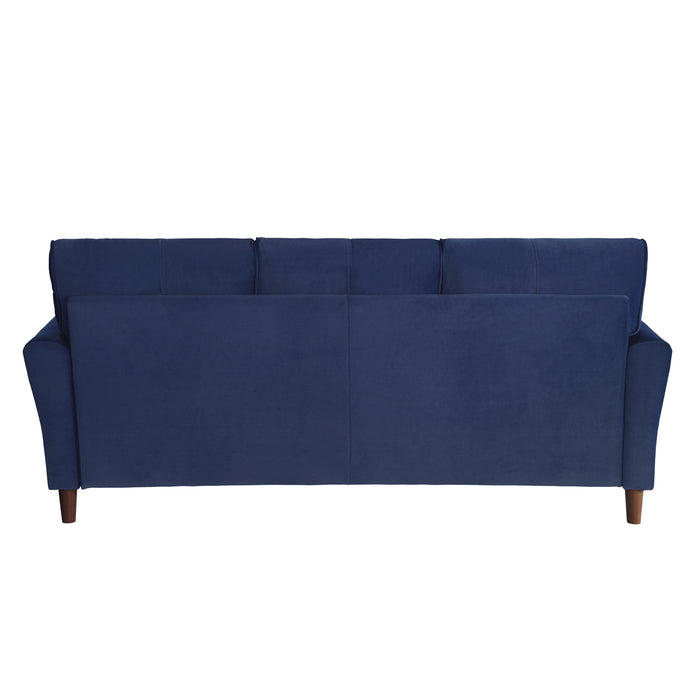 Dunleith 2pc Set: Sofa, Love in Blue - 9348BUE*2