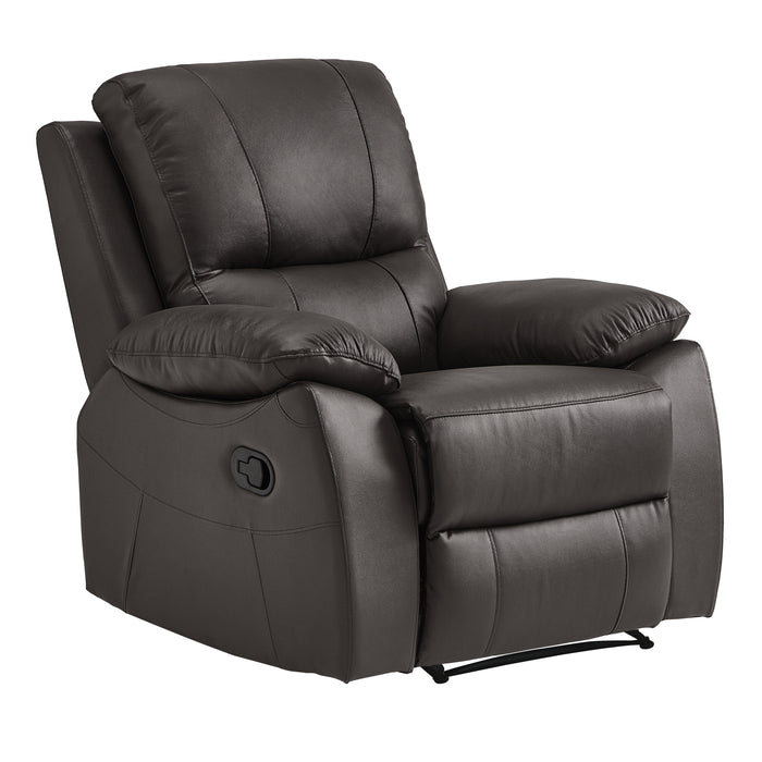 Dawson Reclining Chair in Brown - 9368BRW-1