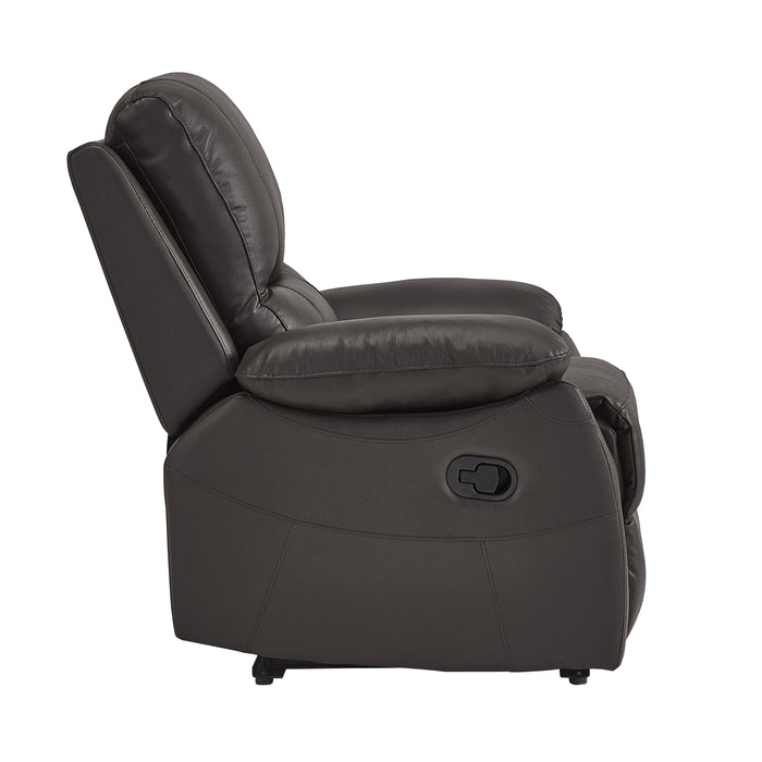 Dawson Reclining Chair in Brown - 9368BRW-1