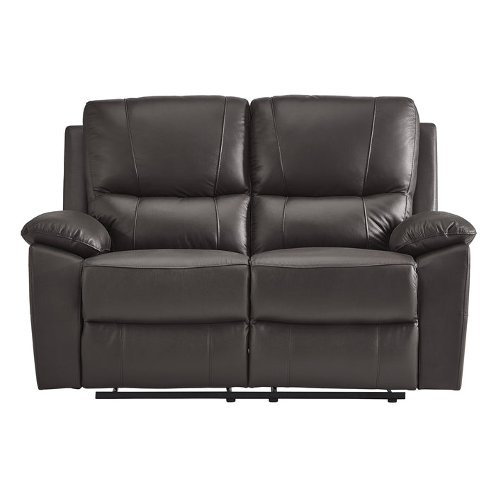 Dawson Double Reclining Loveseat in Brown - 9368BRW-2 image