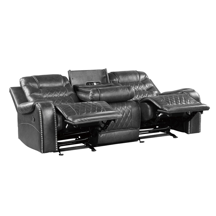 Putnam 2pc Set: Sofa, Love in Gray - 9405GY*2