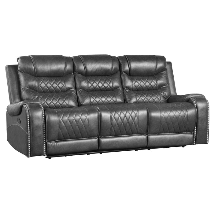 Putnam 2pc Set: Sofa, Love in Gray - 9405GY*2