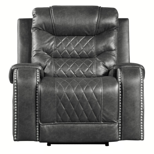 Putnam Power Reclining Chair in Gray - 9405GY-1PW image