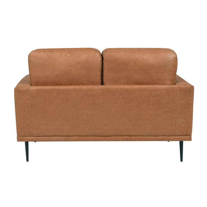 Westcliffe Loveseat in Brown - 9416CAR-2