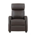 Greenfield Push Back Reclining Chair in Brown - 9420DB-1 image