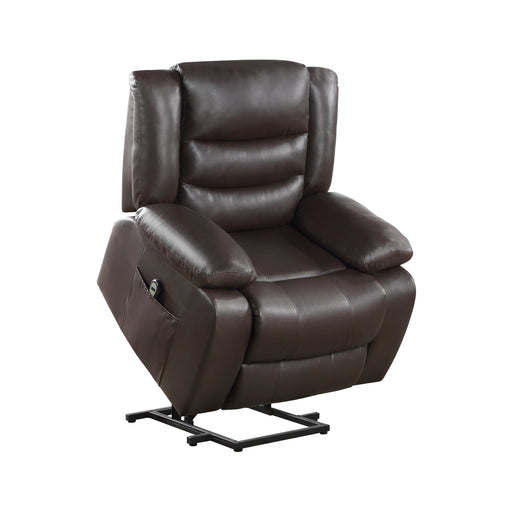 Carson Power Lift Chair in Brown - 9423DBR-1LT image