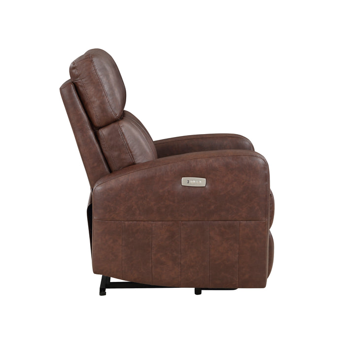 Wheaton Power Lift Chair in Brown - 9424BR-1LT