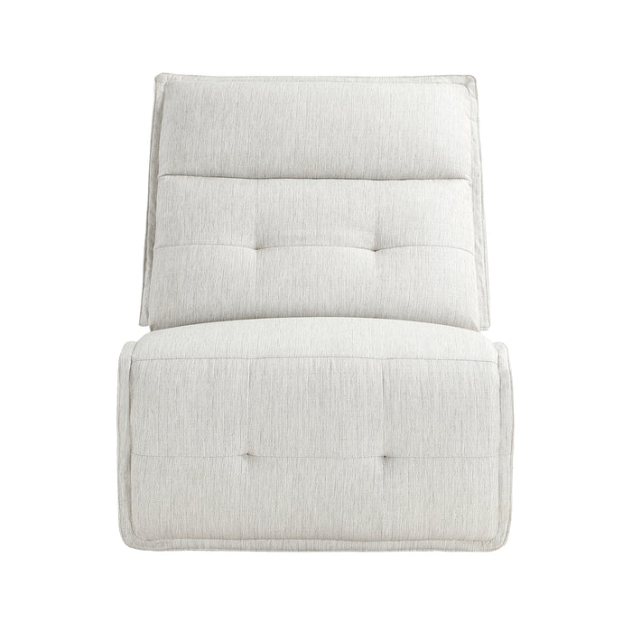 Salida (3/6)Armless Chair in White - 9444HMP-AC image