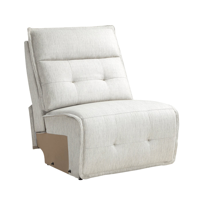 Salida (3/6)Armless Chair in White - 9444HMP-AC