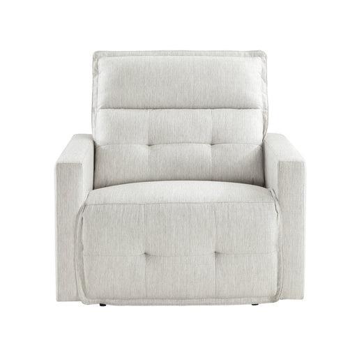 Salida Power Reclining Chair with Power Headrest in White - 9444HMP-1PWH image