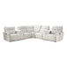 Salida 7-Piece Modular Power Reclining Sectional with Power Headrests in White - 9444HMP*7SCPWH image