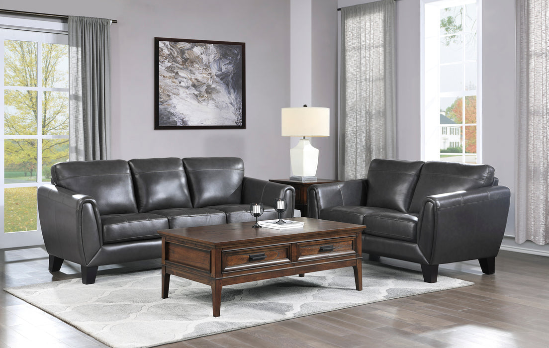 Spivey Loveseat in Gray - 9460DG-2