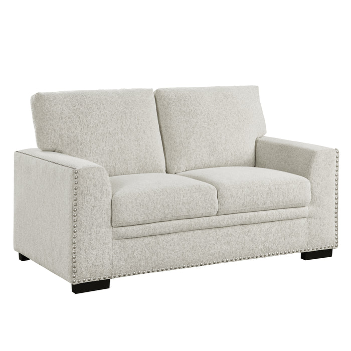 Morelia Loveseat in Beige - 9468BE-2