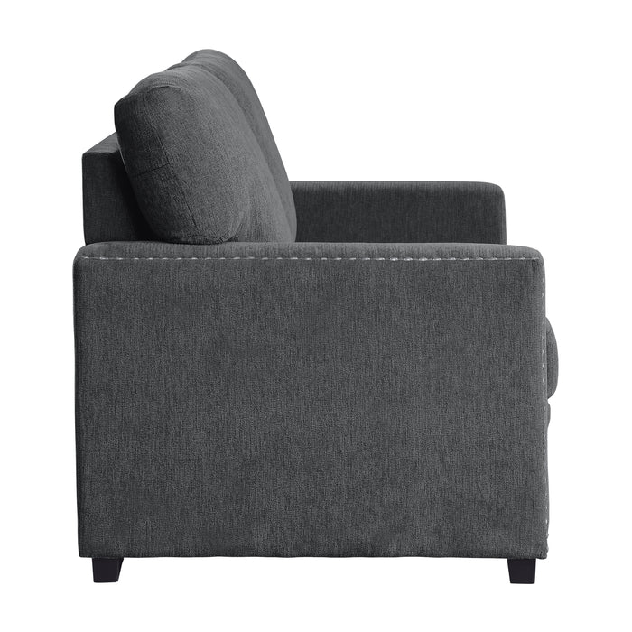 Morelia Loveseat in Gray - 9468CC-2