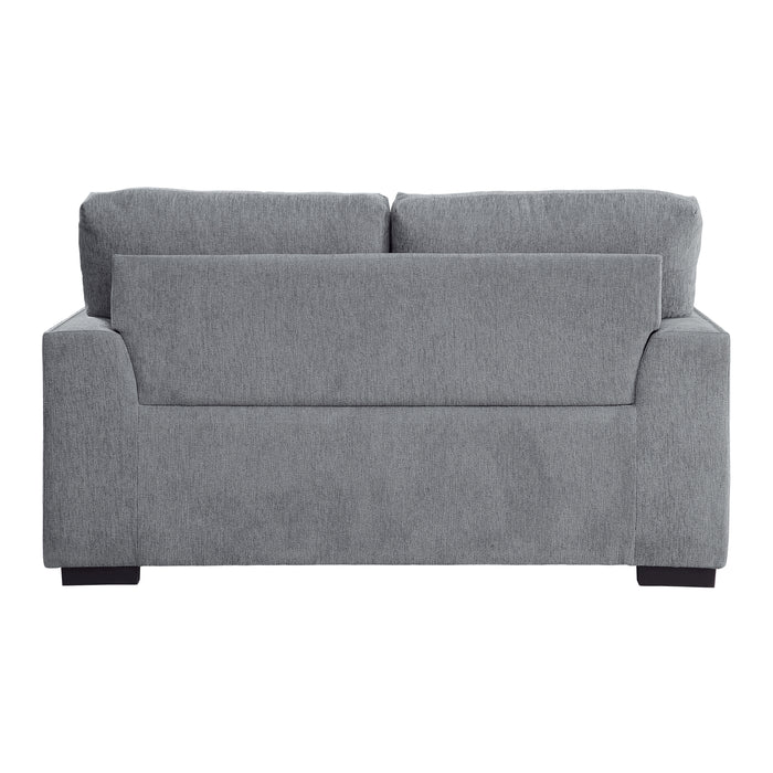 Morelia Loveseat in Gray - 9468DG-2