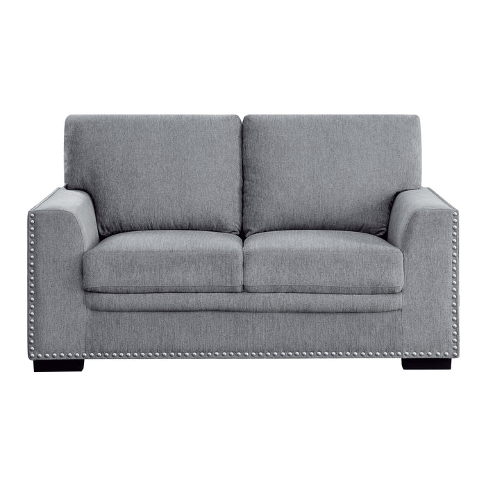 Morelia Loveseat in Gray - 9468DG-2 image