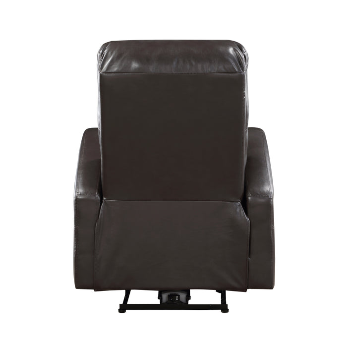 Wiley Power Reclining Chair in Brown - 9478BRW-1PW