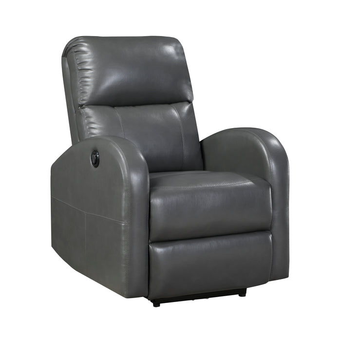 Wiley Power Reclining Chair in Gray - 9478GRY-1PW