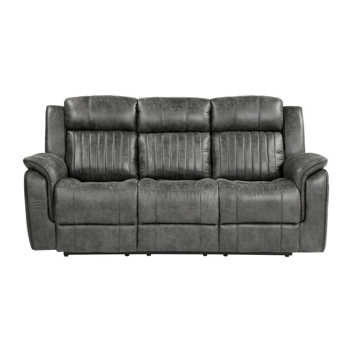 Centeroak 2pc Set: Sofa, Love in Gray/Brown - 9479BRG*2