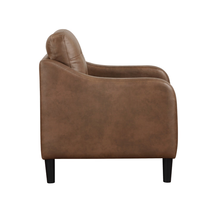 Mallory Chair in Brown - 9489BRW-1