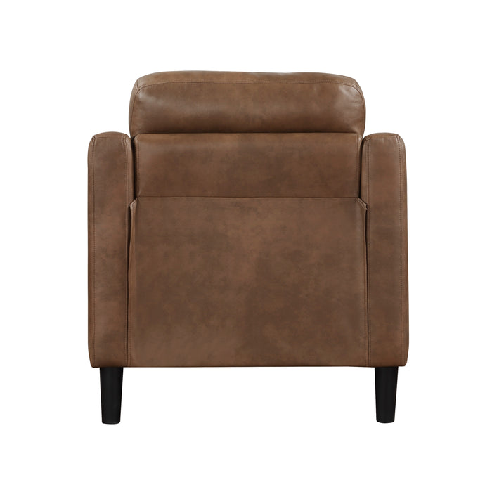 Mallory Chair in Brown - 9489BRW-1