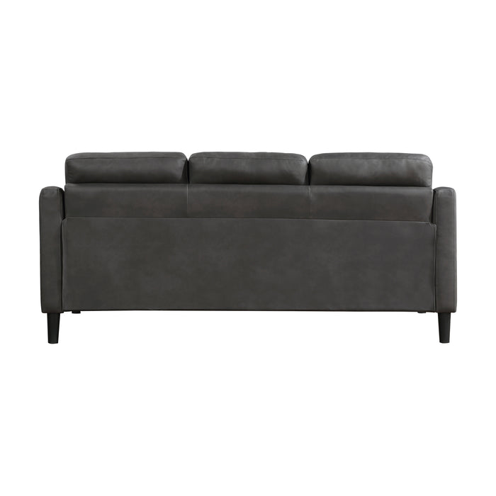 Mallory 2pc Set: Sofa, Love in Gray - 9489GRY*2