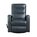 Camden Swivel Glider Reclining Chair in Blue - 9500NV-1 image