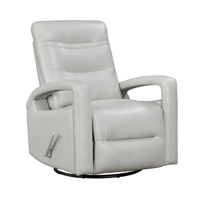 Camden Swivel Glider Reclining Chair in Gray - 9500SM-1