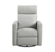 Olathe Swivel Glider Reclining Chair in Gray - 9504SM-1 image