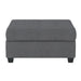 Maston Storage Ottoman in Gray - 9507DGY-4 image