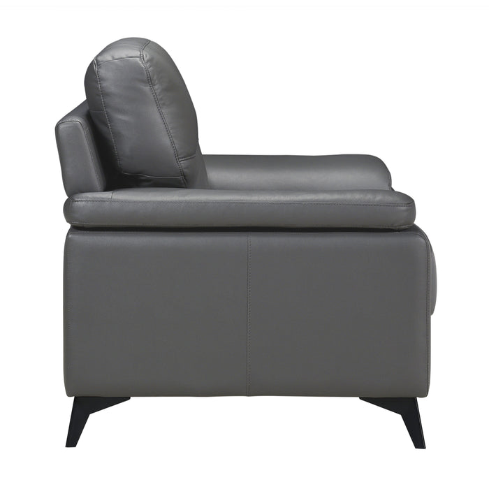 Mischa Chair in Gray - 9514DGY-1