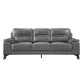 Mischa Sofa in Gray - 9514DGY-3 image