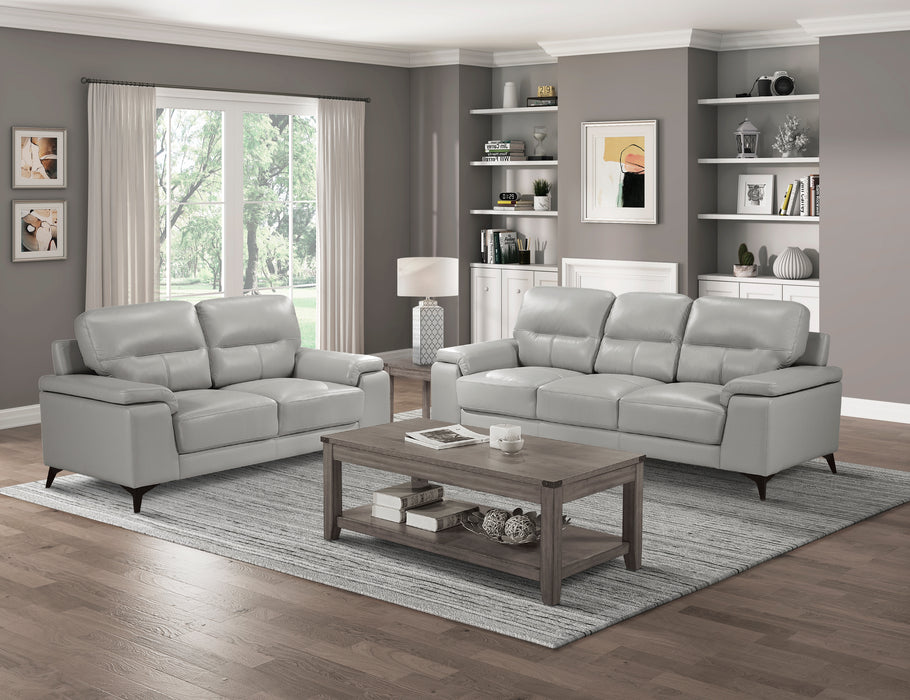 Mischa Loveseat in Gray - 9514SVE-2