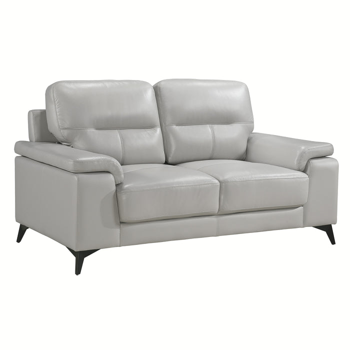 Mischa Loveseat in Gray - 9514SVE-2