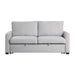 Price Convertible Studio Sofa with Pull-out Bed in Gray - 9525RF-3CL image