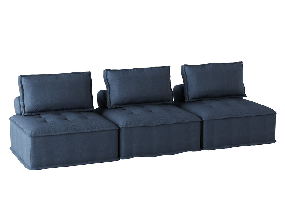 Ulrich Sofa in Blue - 9545BU-3*