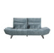 Quonsett Sofa with Power Adjustable Seat Depth and Manual Adjustable Headrests in Blue - 9556BUE-3PW image