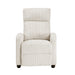 Parsons Push Back Reclining Chair in Beige - 9588BEG-1PB image