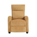 Parsons Push Back Reclining Chair in Yellow - 9588YLW-1PB image