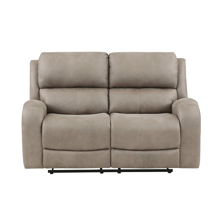 Pagosa 2pc Set: Sofa, Love in Brown - 9601BR*2