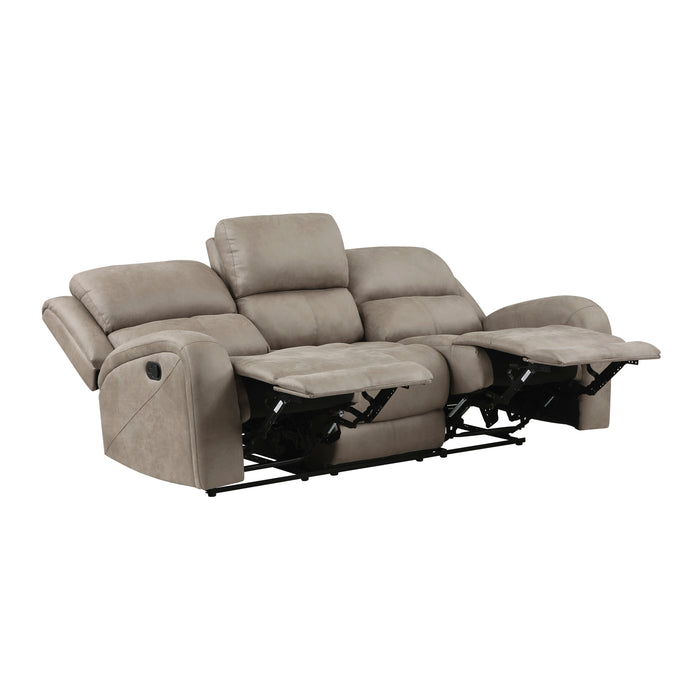 Pagosa 2pc Set: Sofa, Love in Brown - 9601BR*2