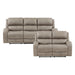 Pagosa 2pc Set: Sofa, Love in Brown - 9601BR*2 image