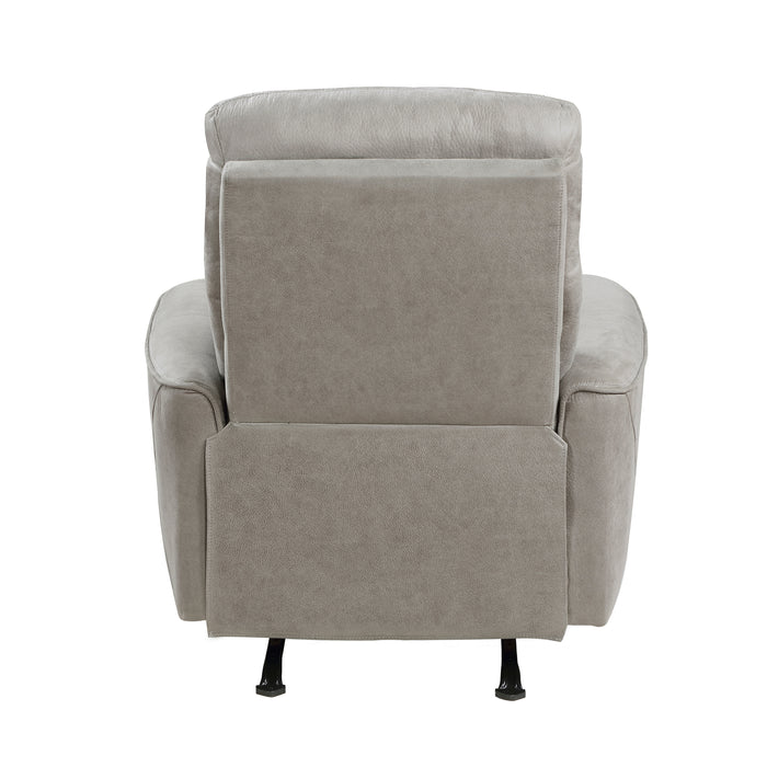 Ouray Rocker Reclining Chair in Gray - 9602GY-1