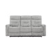 Lyndon Double Reclining Sofa in Gray - 9610GY-3 image