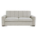 Michah Convertible Sofa with Pull-out Bed in Gray - 9622LG-3CL* image